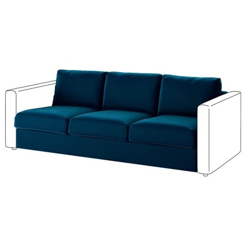 Covers for ikea vimle seat - vimle, 3-seat