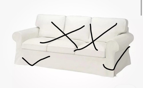 Used ikea ektorp - ikea, for