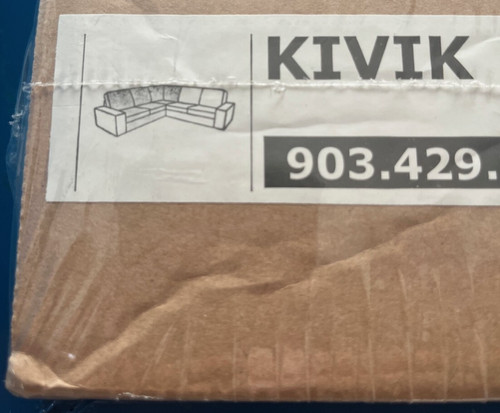 Ikea kivik corner section - section, sofa