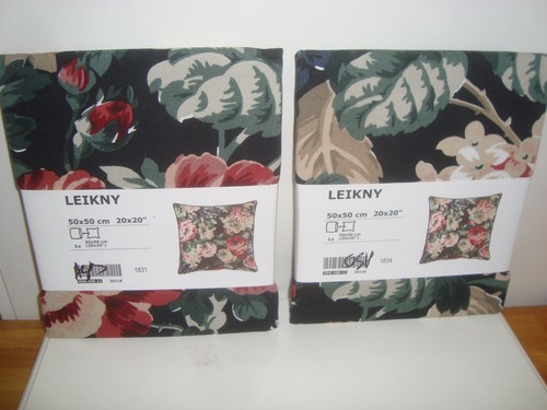 Ikea floral cushion - floral,