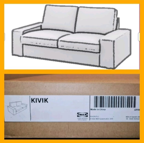 Ikea kivik seat sofa cover - kivik, 2