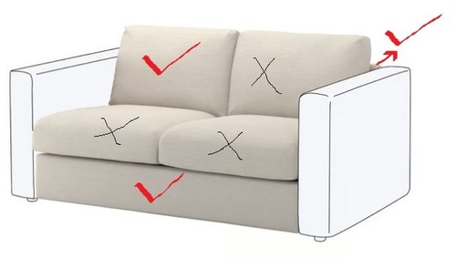 New ikea vimle cover for - ikea,